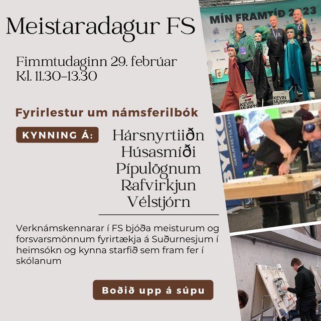 Meistaradagur FS verður 29. febrúar