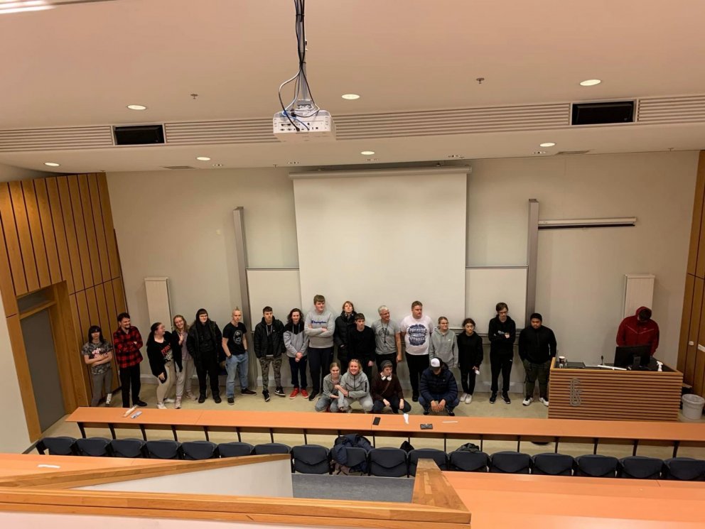 Lögreglan í heimsókn á starfsbraut