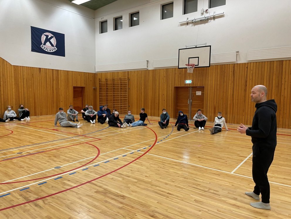 Andri Iceland í heimsókn