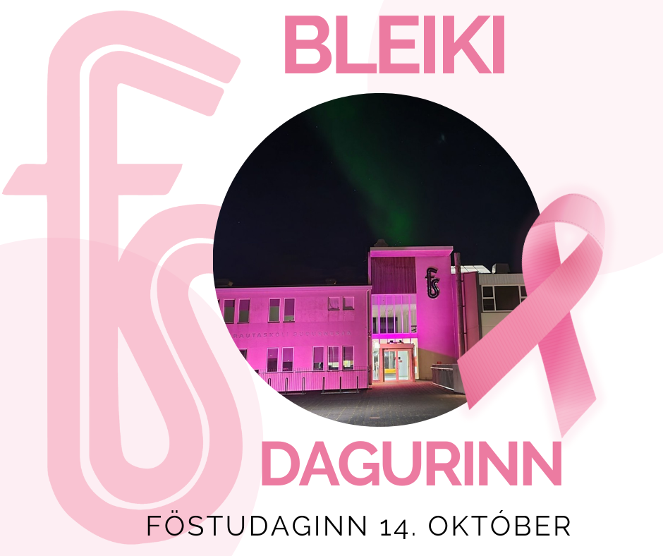 Bleiki dagurinn á föstudag