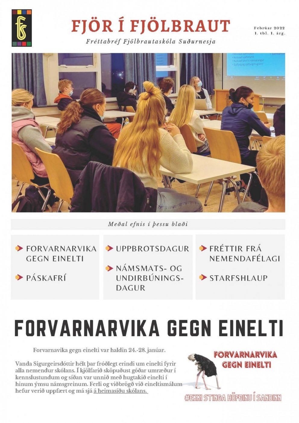 Nýtt fréttabréf komið út