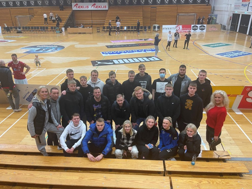 Vettvangsferð á handboltaleik