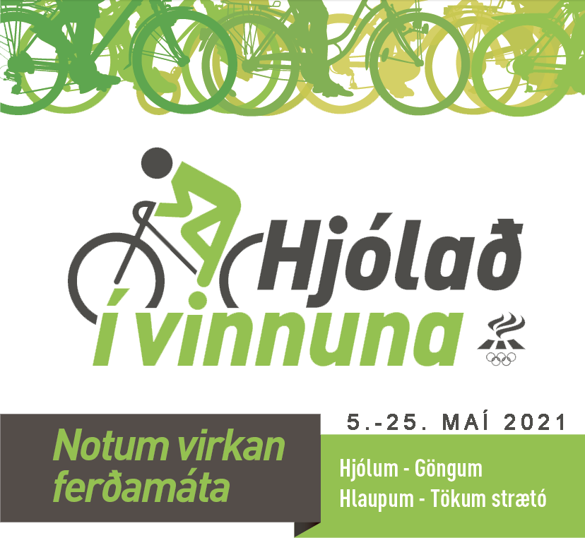 Hjólað í vinnuna