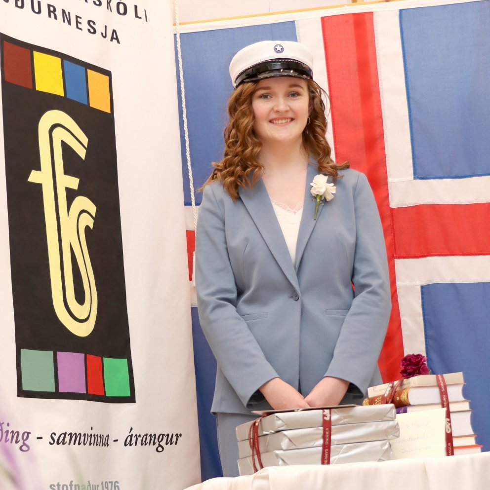 Viðurkenningar á útskrift