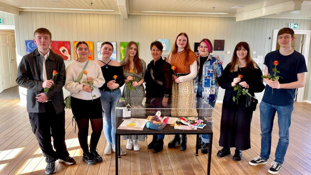 Sýning útskriftarnemenda af listnámsbraut