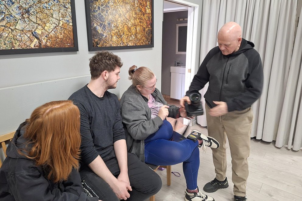 Ljósmyndanemendur á faraldsfæti