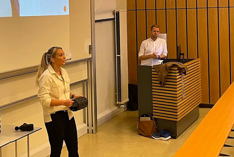 Fróðleg heimsókn á afreksíþróttalínu