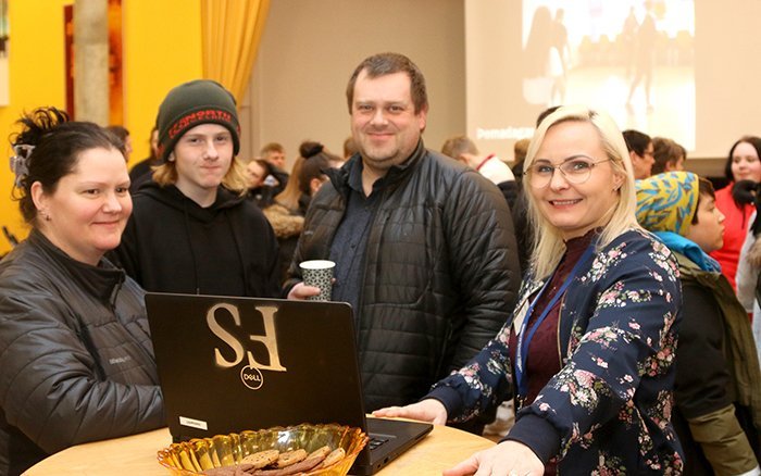 Mynd tekin við opið hús vor 2019