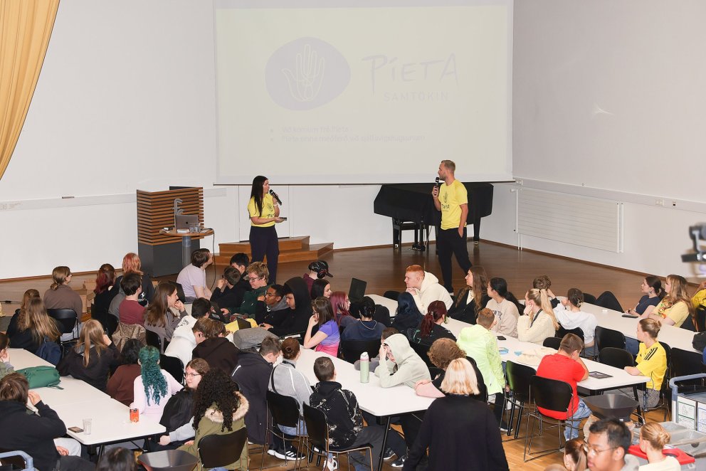 Heimsókn frá Píeta samtökunum