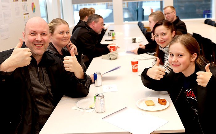 Verðlaunaafhending í stærðfræðikeppni