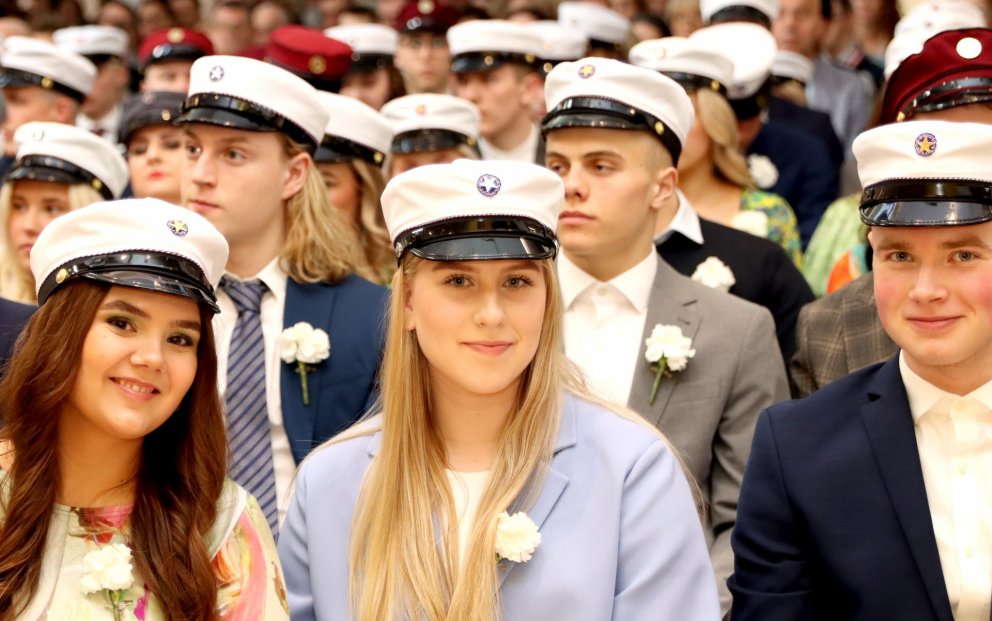 Myndir frá útskrift