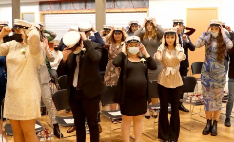 Frá útskrift haustannar