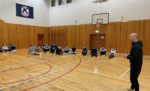 Andri Iceland í heimsókn