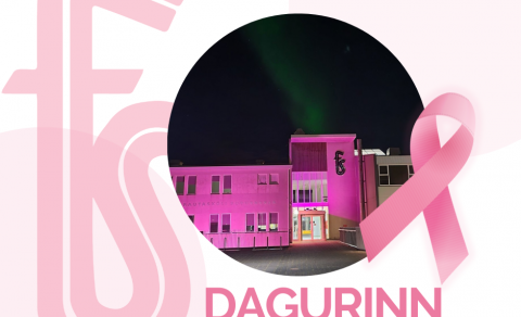 Bleiki dagurinn á föstudag