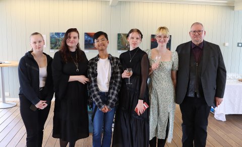 Sýning útskriftarnemenda af listnámsbraut