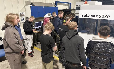 Fróðleg heimsókn í Geislatækni