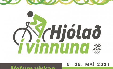 Hjólað í vinnuna