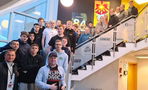 Íþróttanemendur á faraldsfæti