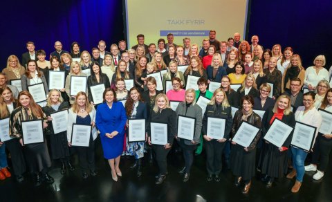 FS fékk viðurkenningu Jafnvægisvogarinnar