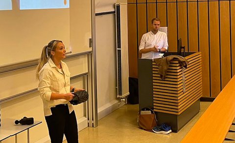 Fróðleg heimsókn á afreksíþróttalínu