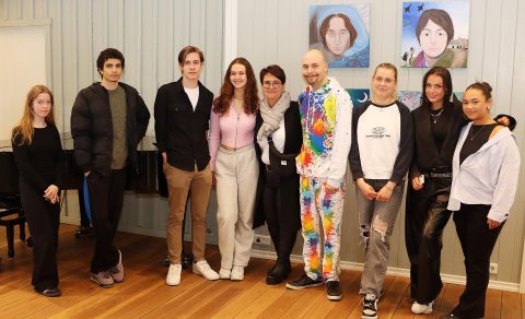 Sýning útskriftarnemenda af listnámsbraut