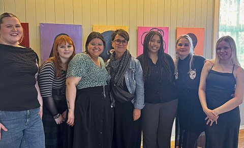 Sýning útskriftarnemenda af listnámsbraut