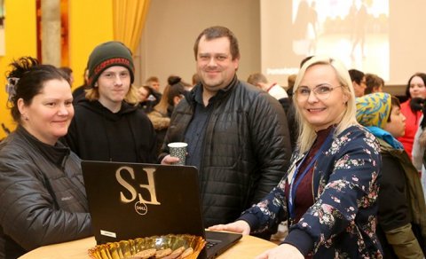 Mynd tekin við opið hús vor 2019