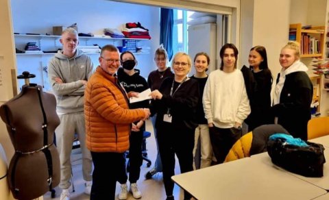 Nemendur í FS vinna góðs