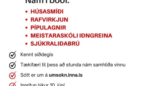 Síðdegisnám í haust