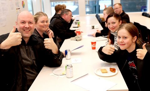 Verðlaunaafhending í stærðfræðikeppni