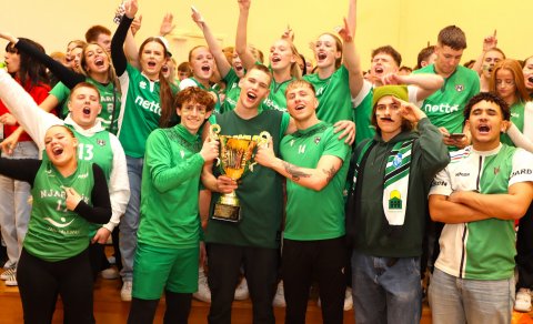 Grænir unnu Starfshlaupið