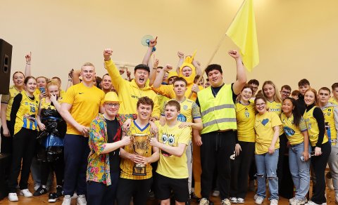 Gulir unnu Starfshlaupið