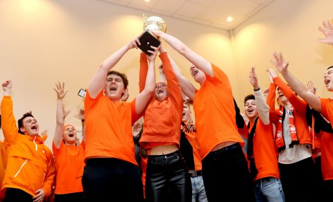 Appelsínugulir unnu Starfshlaupið