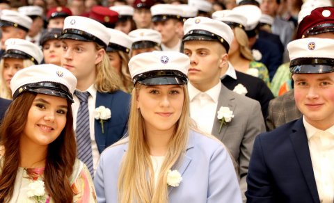 Myndir frá útskrift