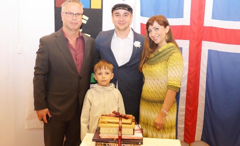 Viðurkenningar á útskrift